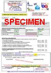 Spécimen contrat entretien gaz