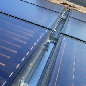 Système solaire combiné Budérus sur cardes zinc: 13.20 m2