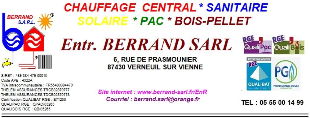 Entête facture